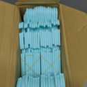 Hsei Nursery Hangers with Clips for Kids Baby Pants Hangers 40 Newborn Plastic Hanger with 80 Clip for Closet Toddler Clothes Coat Skirts Socks (Sky Blue, 120 Packs)