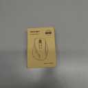 TECKNET Wireless Mouse, Bluetooth Mouse (BT5.0/3.0 & 2.4G) Rechargeable 4800 DPI Silent Mice, Computer Mice with USB A Receiver,Ergonomic Grips Optical Cordless Mice for Laptop/Mac/PC,Black