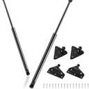 Qty (2) GSNI-2300-70 20in 70lb/311N Universal Gas Strut Spring with Mounting Bracket-ML14-70 Shock Lift Support for RV Bed, Pickup Truck Cap Bed Tonneau Cover, Tanning Bed, Boat Hatch