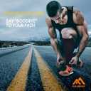 FuelMeFoot 3 Pack Copper Compression Socks - Compression Socks Women & Men Circulation - Best for Medical,Running,Athletic (Black, S)