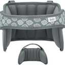 NAPUP Adjustable Carseat Head Support for Sleeping Kids & Toddlers - Safe, Comfortable & Breathable (Grey)