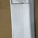 Over The Toilet Storage Cabinet with 2-Door Design Bathroom Organizers and Storage with Anti-Tip Device Over Toilet Organizer with Shelves for Bathroom,Restroom,Laundry White, 23.46" X 9.96" X 67.28"