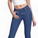 Hybrid & Company Women's Stretchy Slim Fit Denim Capri Jeans 3