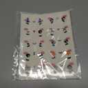 10 Sheet Colorful Cartoon Face Expression Stickers Assorted Funny Eyes Mouth Designs for Water Bottles Suitcases Notebooks DIY Crafts Party Supplies Decorations