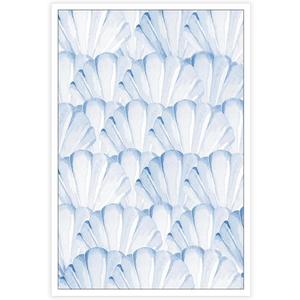 YODOOLTLY Trendy Light Blue Seashells Posters Abstract Sea Life Canvas Wall Art Coastal Cowgirl Preppy Aesthetic Prints Painting For Kitchen Home Bedroom Dorm Wall Decor 12x16in Unframed (12L" x 16W", Multi 003)