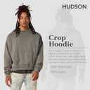 HUDSON Men's Crop Hoodie (XXL)
