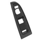 Window Control Switch Bezel Cover for Driver Side Door Panel Compatible with Chevy Silverado, GMC Sierra 1500 2500 HD 3500 Door Switch Panel 2004-2007 89045124 Dark Gray