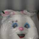 Morph Easter Bunny Costume Adult Deluxe Rabbit Mascot Outfit for Men - Perfect for Easter Costumes and Events - Size XL