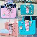 BABORUI Cup Holder for Stanley 40oz Compatible with Bogg Bag, Accessories for Bogg Bag Original X Large, Insert Drink Holder Compatible with Bogg Bag/Simply Southern Beach Tote Bag