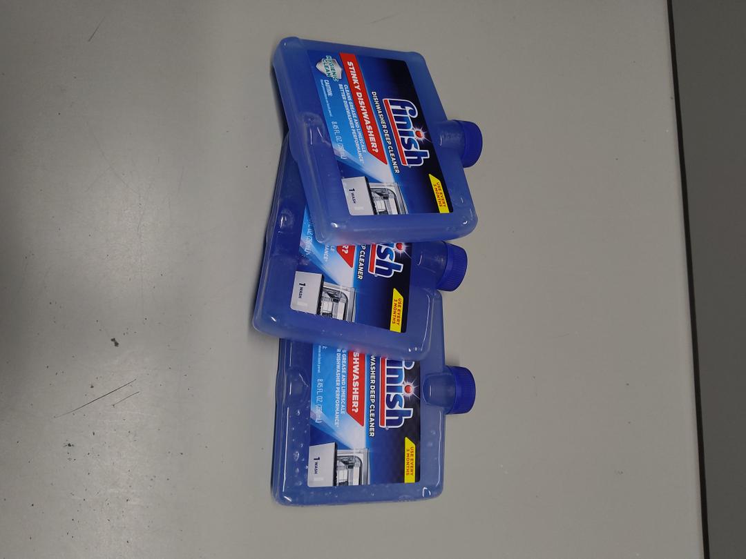 Finish Dishwasher Appliances Cleaners - Liquid - 8.45oz/3ct