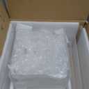 Leinuosen 7 Pcs Large Buffet Risers Set 6" to 12" Acrylic Display Box Catering Dessert Table Riser Food Display Decorative Stand with Hollow Bottom for Catering Supplies(Clear, Square)