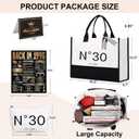 Lamyba 30th Birthday Gifts for Her, 30s Birthday Decorations for Women/Wife/Mom/Friends/Sister, Back in 1996 Poster, no 30 Tote Bag