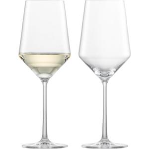 ZWIESEL GLAS Pure Sauvignon Blanc White Wine Glass (Set of 2), Wine Glasses for White Wine, Dishwasher-Safe Tritan Crystal Glasses, Made in Germany (14 Ounce)
