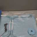 Slendor Lap Desk with Cup Holder, Foldable Laptop Table for Bed, Portable Bed Desk for Laptop and Writing, Computer Tray with Tablet Slot, Notebook Stand Reading Holder for Couch Sofa Floor,Blue