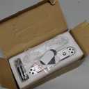 6" Hidden Door Hinges Invisible Hinges, Zinc Alloy Concealed Hinges Silent Invisible Door 3 Way Adjustable & 180 Swing Butt Hinge 6*2.5*1inch SilverPack of 2(Fits Only Doors Over 35mm Thickness)