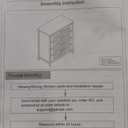 GarveeHome Fluted 4 Drawers Dresser for Bedroom, 35.4 in Tall Chest of Dressers for Closet, 4 Fluted Drawers with Metal Handle, Large Clothes Storage Cabinet for Bedroom, Nursery, Living Room, White