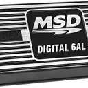 MSD 64253 Black, 6AL, Digital Ignition w/Rev Control - Black