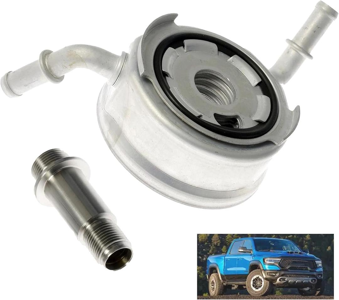 Engine Oil Cooler Compatible with 20192024 Ram 1500, Replaces 918-495, 68271639AD, 68271639AB, 68271639AC