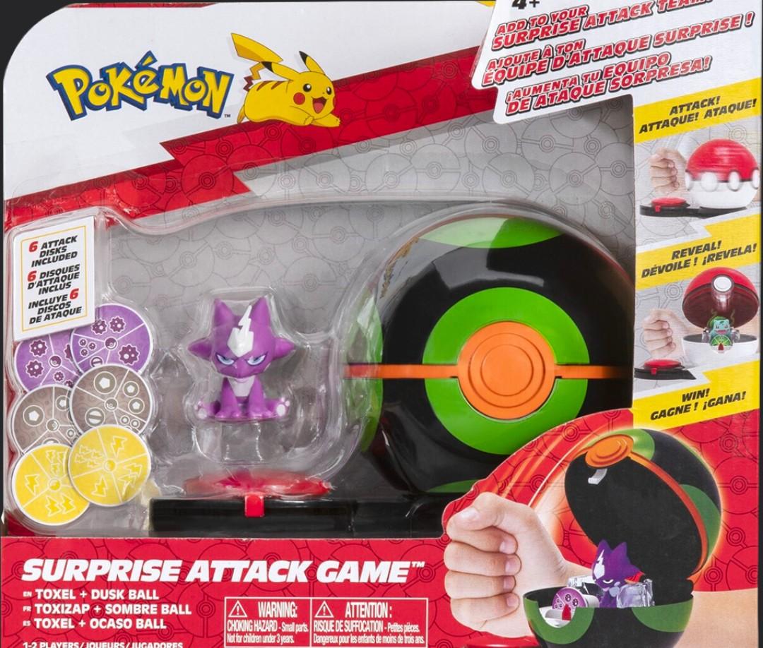 Pokémon Surprise Attack Game Expansion Pack – Scorbunny & Poké Ball NEW