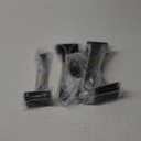 12 Pack - 10 inch Black Hidden L Shelf Bracket (1/5 Inch Thicked) Iron Floating Shelf Brackets Rustic Industrial Metal Brackets for Shelf Support