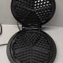 Mueller Heart 5 Waffle Maker, Waffle Iron, Adjustable Browning Control & Nonstick, Cool Touch Handle, Easy to Clean, Small Kitchen Appliances