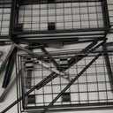 Garage Wall Shelf, Wall Mounted Storage Shelves, Heavy Duty Metal Shelves for Room Wall, Floating Shelves Mesh Storage Rack for Garage, Office, Basement,Wall Cabinet and Kitchen