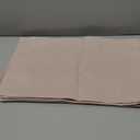 Linen Cloth Double Layers Placemats, Cotton Woven Placemats Set of 6, Kitchen Table Farmhouse Decor Heat Resistant Table Mats, Outdoor Indoor Square Fabric Place Mats Can be Washable