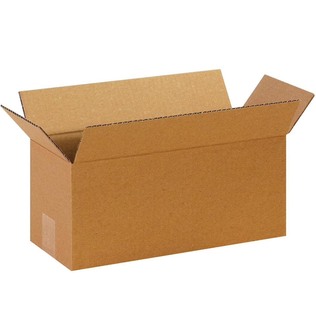 BOX USA Long Boxes Holds 65lbs, 14x6x6 25-Pk for Shipping