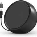 ABRRU USB Computer Speaker for Laptop, External Speakers for Desktop Computer with Crystal Clear Sound, Rich Bass and Volume Buttons, Plug-N-Play (Black)