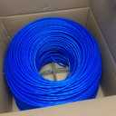 | CAT6 Plenum Cable 1000ft | UTP, 23AWG, 550MHz | DSX-8000 Certified | Most Certified Cable of The Whole Market (Blue)