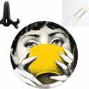 Decorative Plates Handmade Ceramic Ornament for Home&Office Wall Decors (with Hanger) (F3)