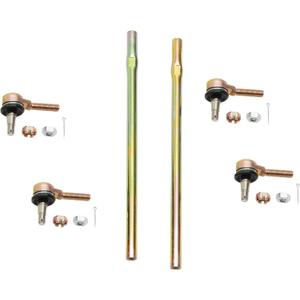 Tie Rod End Kit, Compatible With 2007-2013 Yamaha Grizzly 660, 2002-2008 Yamaha Grizzly 700, 09-14 Yamaha Grizzly 550, 2016 Yamaha Kodiak 700, Ball Joint Set, ATV UTV Part Accessories