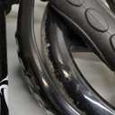 Scooter for Kids Ages 6+, Teens & Adults, Max Load 240 LBS, Foldable Kick Scooter with 8-inch Big Wheels, Kickstand, 3 Adjustable Levels, Rear Brake, (black)