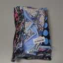 6 Pack Adult Bibs with Crumb Catcher - Waterproof and Reusable Clothing Protectors for Elderly Women