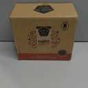 HOME EC Original Salt and Pepper Shakers Set with Adjustable Pour Holes - Black Salt Shaker and Pepper Shaker - Farmhouse Spice dispenser for salts, Ground peppercorn and spices (2pk)