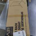 CAP Barbell Power Rack with Pull Up Bar & Attachments - Squat Rack & Strength Training Power Cage for Home Gym - Carbon