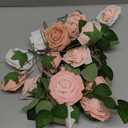 Floroom Artificial Flowers 25pcs Real Looking Blush Ombre Colors Foam Fake Roses with Stems for DIY Wedding Bouquets Bridal Shower Pink Centerpieces Floral Arrangements Party Tables Home Decorations (25pcs Regular 3", Shades of Blush)