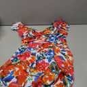 Swimdress Swimsuit for Women Tummy Control Ruffle Swim Dress Skirt V Neck Cutout Wrap Bathing Suit, 2 XL