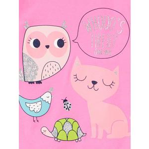 Simple Joys by Carter's Girls' 2-Piece Snug Fit Cotton Pajama Set (Pink Dots) 6Y
