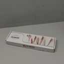 Astercook Knife Set, 13 Pieces Kitchen Knives Set with Healthy Anti-Rust Coating, Dishwasher Safe, Stainless Steel Chef Knife Sets with 6 Blade Guards, Perfect Holiday Gifts for Kitchen (Large, Cream)