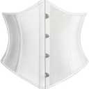 Scarlet Darkness Corset Belt for Women Fishbone Wide Waist Corset Pirate Belt US 14