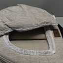 WINDRACING Cat Bed for Indoor Cats - Cat Cave Cat House Cats Tent with Removable Washable Cushioned Pillow, Soft and Self Kitten beds (Large, Beige) (L(17.5 x 17.5 x 17.5 Inch))