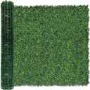 Artificial Ivy Privacy Fence Screen: 48"x 128" (43 SQFT) 4-Layer Leaf UV-Anti Faux Greenery Boxwood Backdrop Ivy Vine Leaf Fence Panels for Outdoor, Indoor, Garden, Backyard and Decor (48"x128")