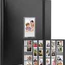 Veicevol 560 Pockets Photo Album for Fujifilm Instax Mini Camera, Album for Polaroid Photo, Photo Album for Fujifilm Instax Mini 12 11 9 40 90 8 Evo LiPlay Instant Camera(Black)