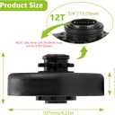 Go Kart Clutch for 2-6.5HP Engine 3/4" Bore 12T with #35 Chain Centrifugal Clutch Fit For Predator 212cc,Honda GC160 GC190 GX120,Go Kart, Minibike, Fun Kart 19.05mm