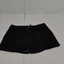 IWD Denim Mini Skirt for Women Low Waisted Jean Micro Skort with Shorts Stretch Casual Jean Skirt L