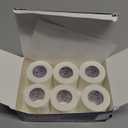 Cloth Medical Tape for Wound Care - 6 Rolls of 2 Inch Durable Surgical Tape to Secure Dressings - 10 Yards Long - Easy to Tear and Latex Free