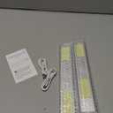 10inch Under Cabinet Lighting, 2 Pack Rechargeable Motion Sensor Light Indoor, 5 Levels Dimmable Magnetic Closet Lights, Wireless Under Counter Lights for Kitchen, Stairs