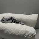 Body Pillow, Cooling Memory Foam Body Pillows for Adults Sleeping, Long Pillow for Bed, Big Large Firm Full Body Pillow for Side Sleeper, 20x54 Inch, Cooling Grey