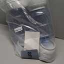 Amazon Basics Automatic Dog Cat Water Dispenser Gravity Feeder Set, Pack of 2, Small, 6-Pound Food Capacity, 1-Gallon, Gray